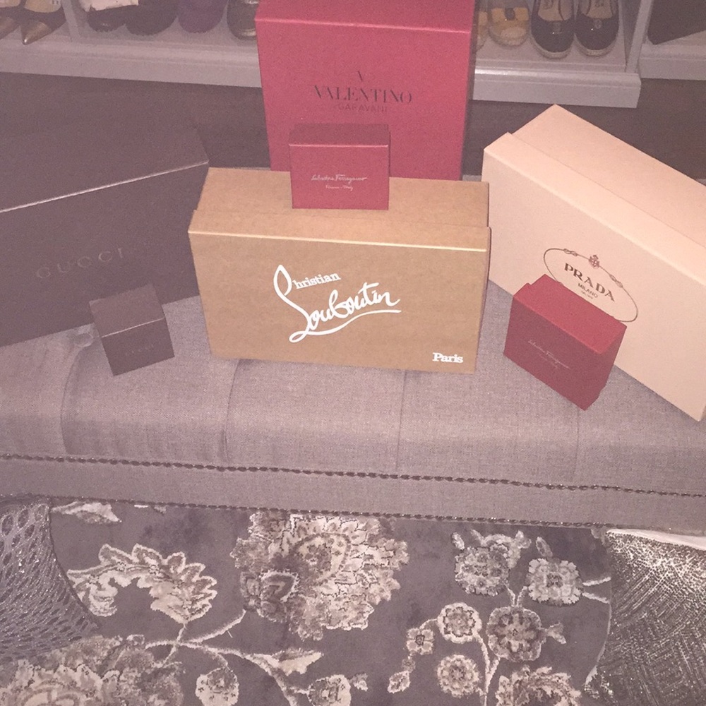 Luxury brand (empty) boxes! (CL boxes sold out)